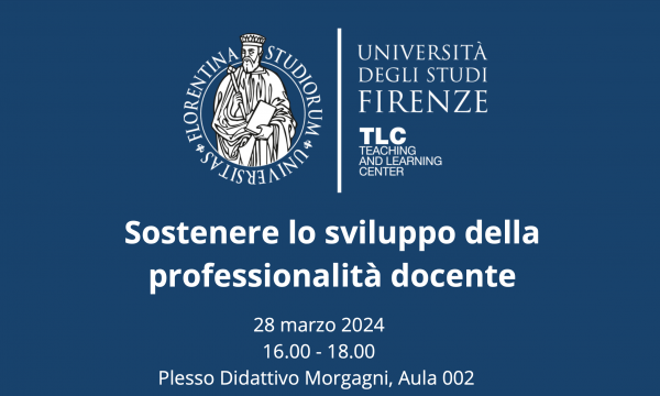 Sostenere lo sviluppo della professionalit&agrave; docente .