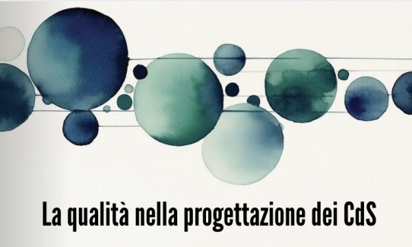 La qualit&agrave; nella progettazione dei CdS .